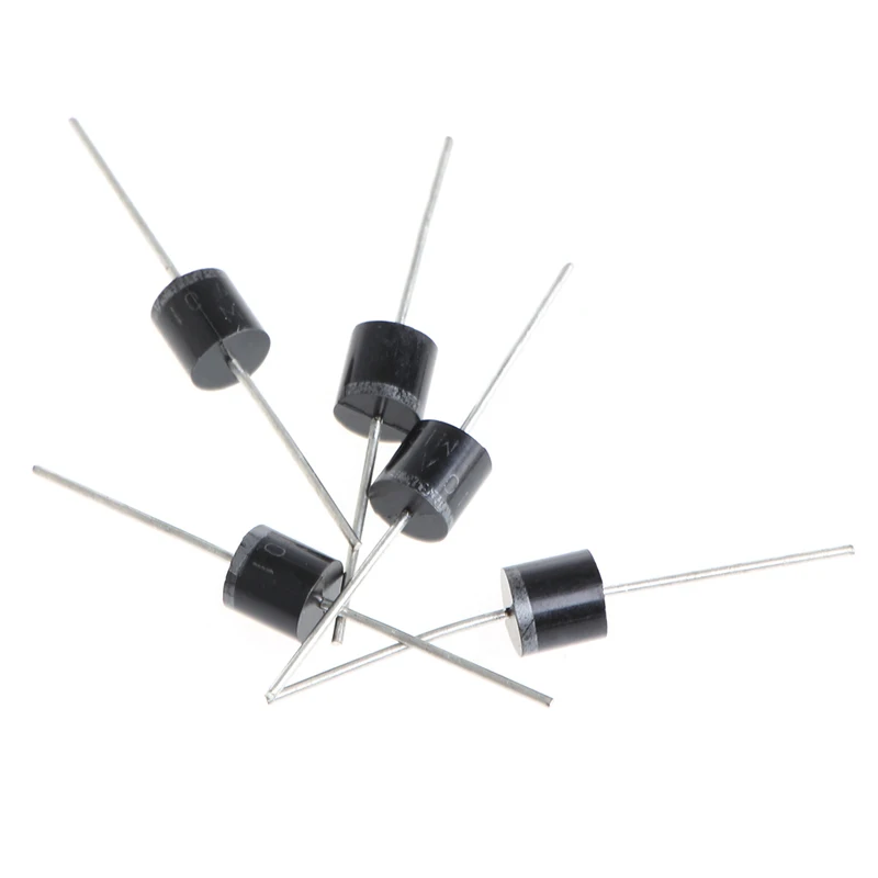 5Pcs 10A10 1000 V Rectifier Diodes 10A rectifier diodes electrical rectifier diodes electrical diodes