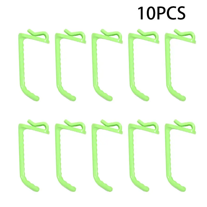 10-50PCS Supermarkt Regal Haken Kunststoff Schmuck Snack Spielzeug Socken Draht Mesh Regal Wand Display Haken Multi-funktionale lagerung Werkzeug – Detail 14