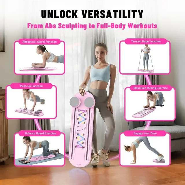 Foldable Pilates Reformer Training Set 2