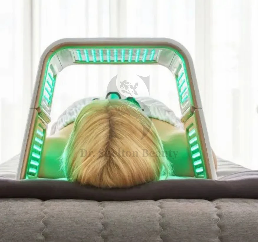 CE Approved LED Beauty Machine OMEGA Light Red Light Therapy 4 Colors and IR Treatment Case