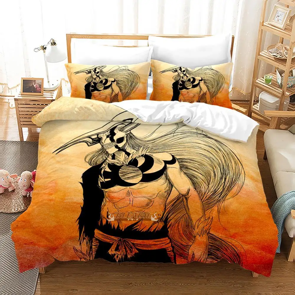 Hot Bleach Beddengoed Set Sprei Twin Volledige Queen King Size Bleach Anime Bleach Bed Sets