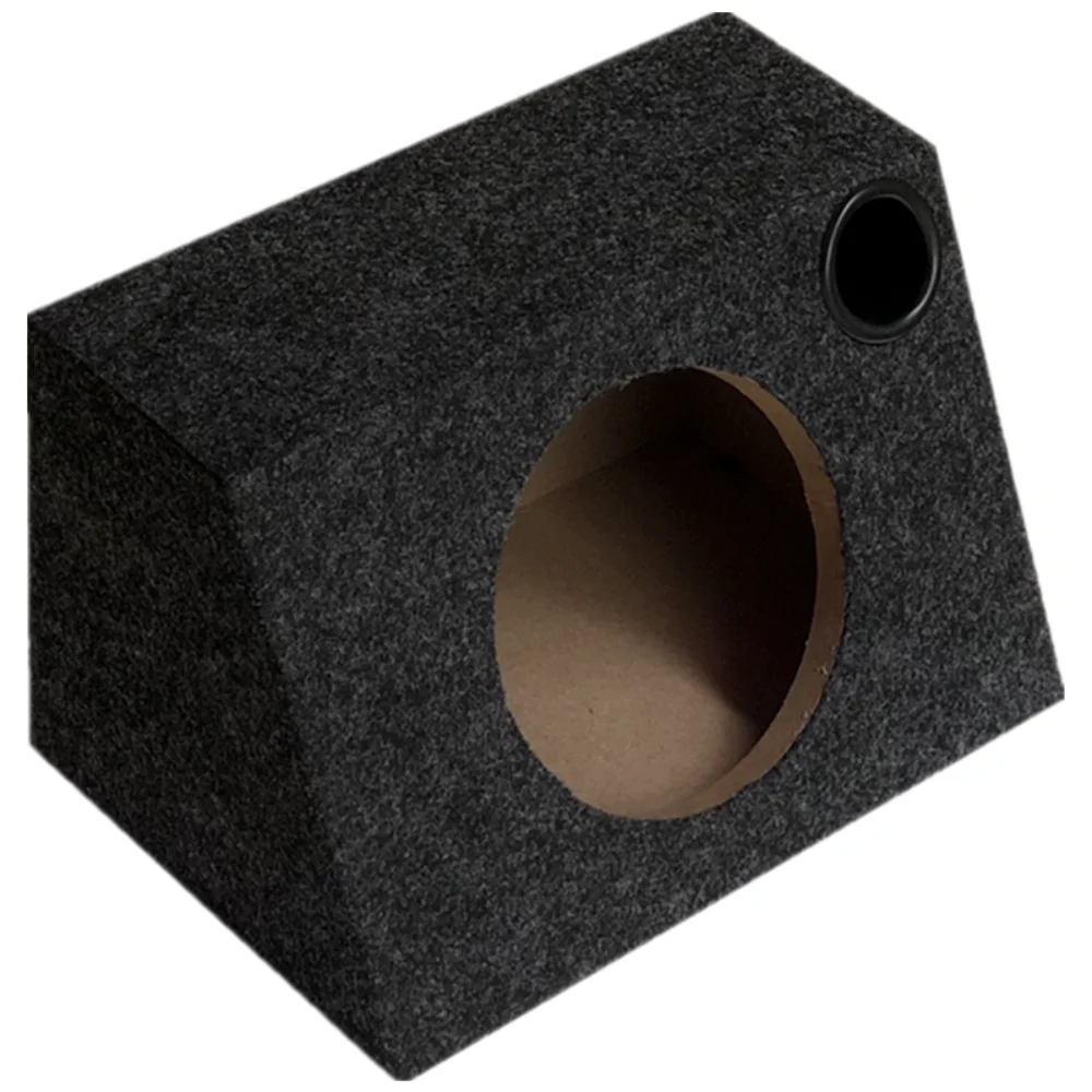 DIY Car Audio Modification, Passive 6.5-inch Speaker Trapezoidal Wooden Empty Box, Home/Car Subwoofer Shell