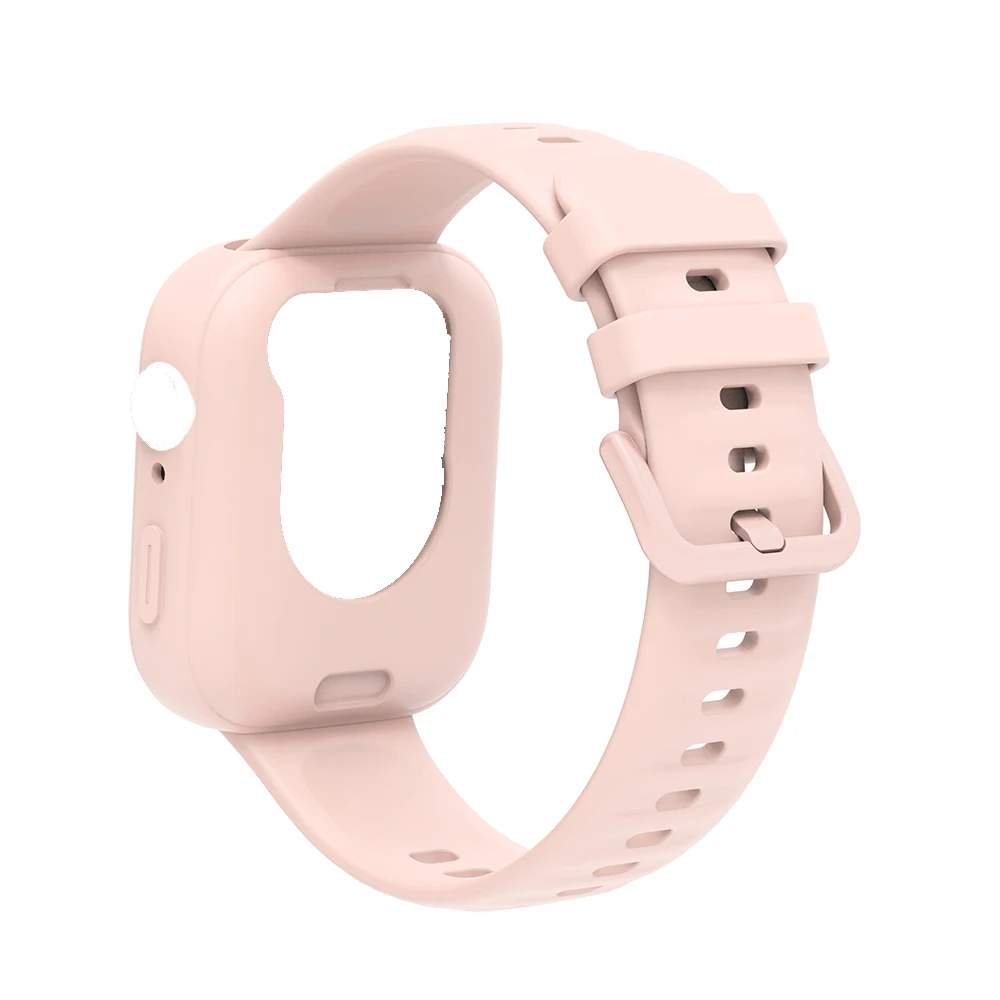 Silicone Watchband with Case - Smartwatch Accessories Bracelet Strap