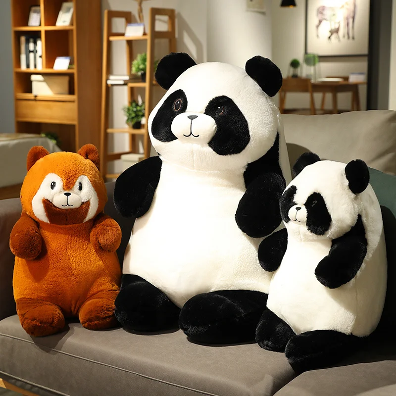 45/75cm Cartoon Panda Plush Toy Cute Stuffed Animals Red Pandas Plushies  Doll Kawaii Soft Kids Toys for Girls Gifts Room Decor - AliExpress