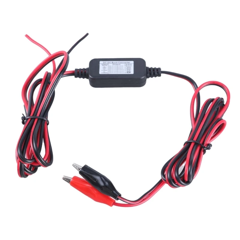 

5V~30V to 3V1A Clip Cable Step Down Power Adapter Cord Efficient Power Solution Replace LR03/LR6/LR14/LR20/CR2025