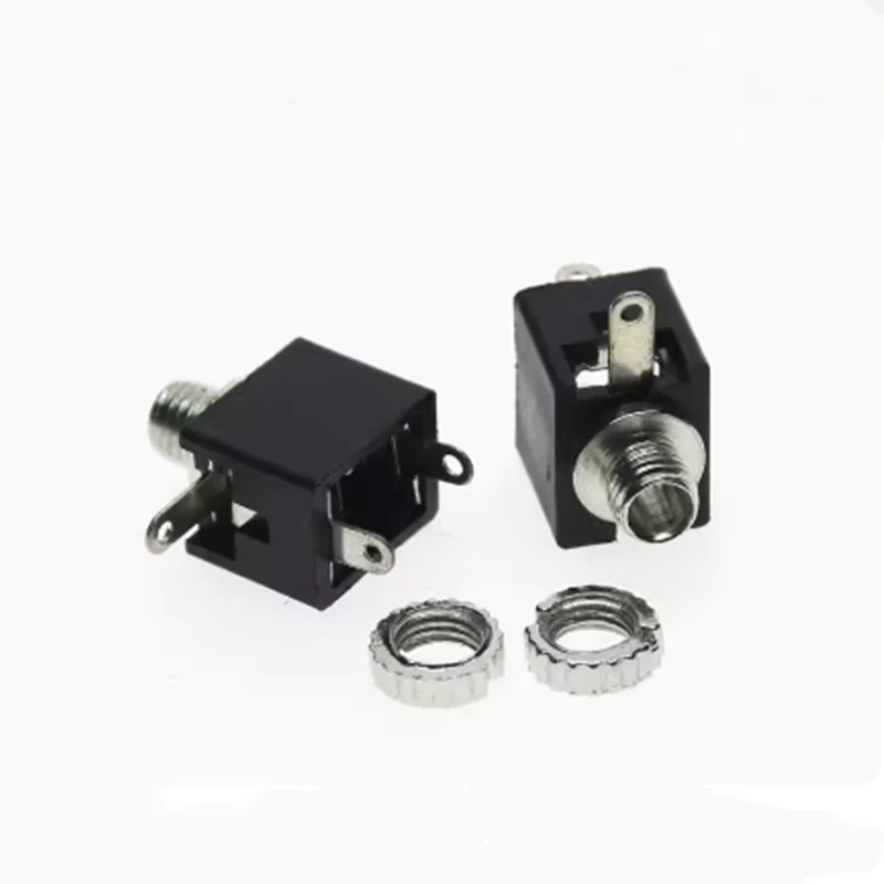 10 stücke pj201m PJ-201M 2,5mm weiblicher Audio anschluss 3-poliger Dip-Kopfhörer anschluss Mono kanal