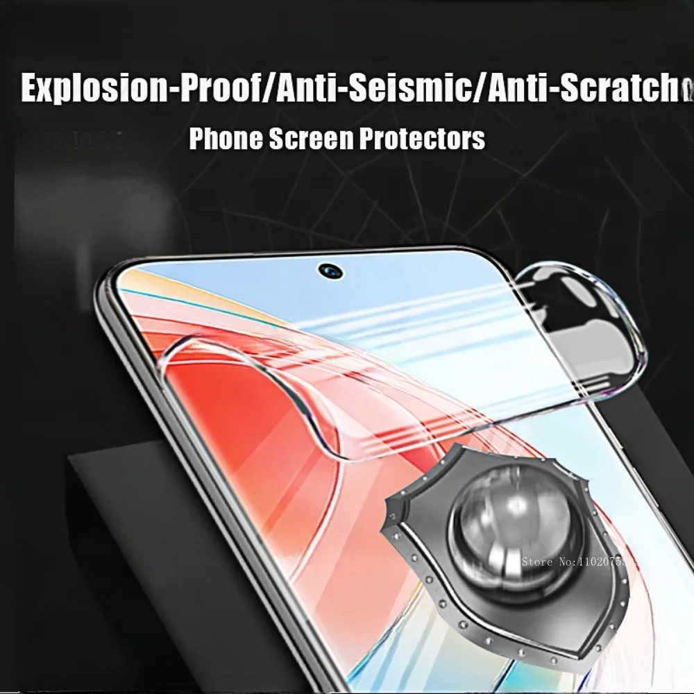 Versatile Hydrogel Screen Protector Film (4-Pack)