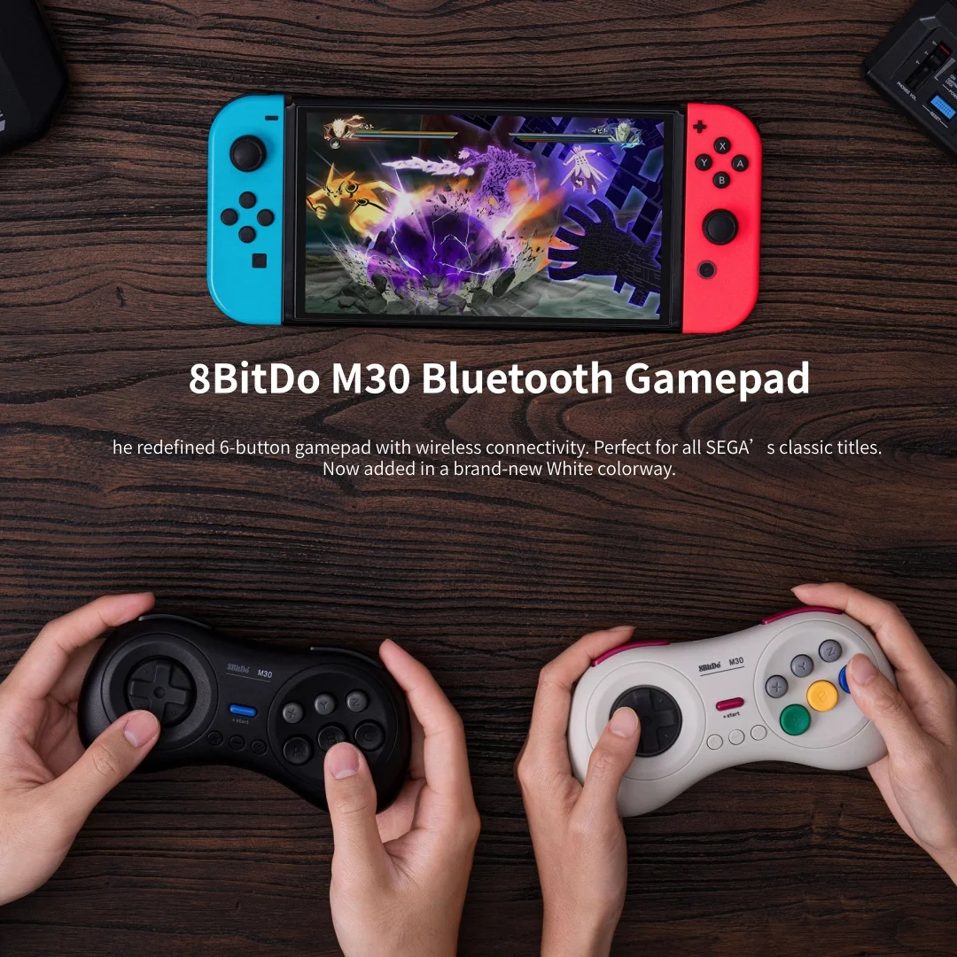 8BitDo M30 Wireless Retro Gaming Controller