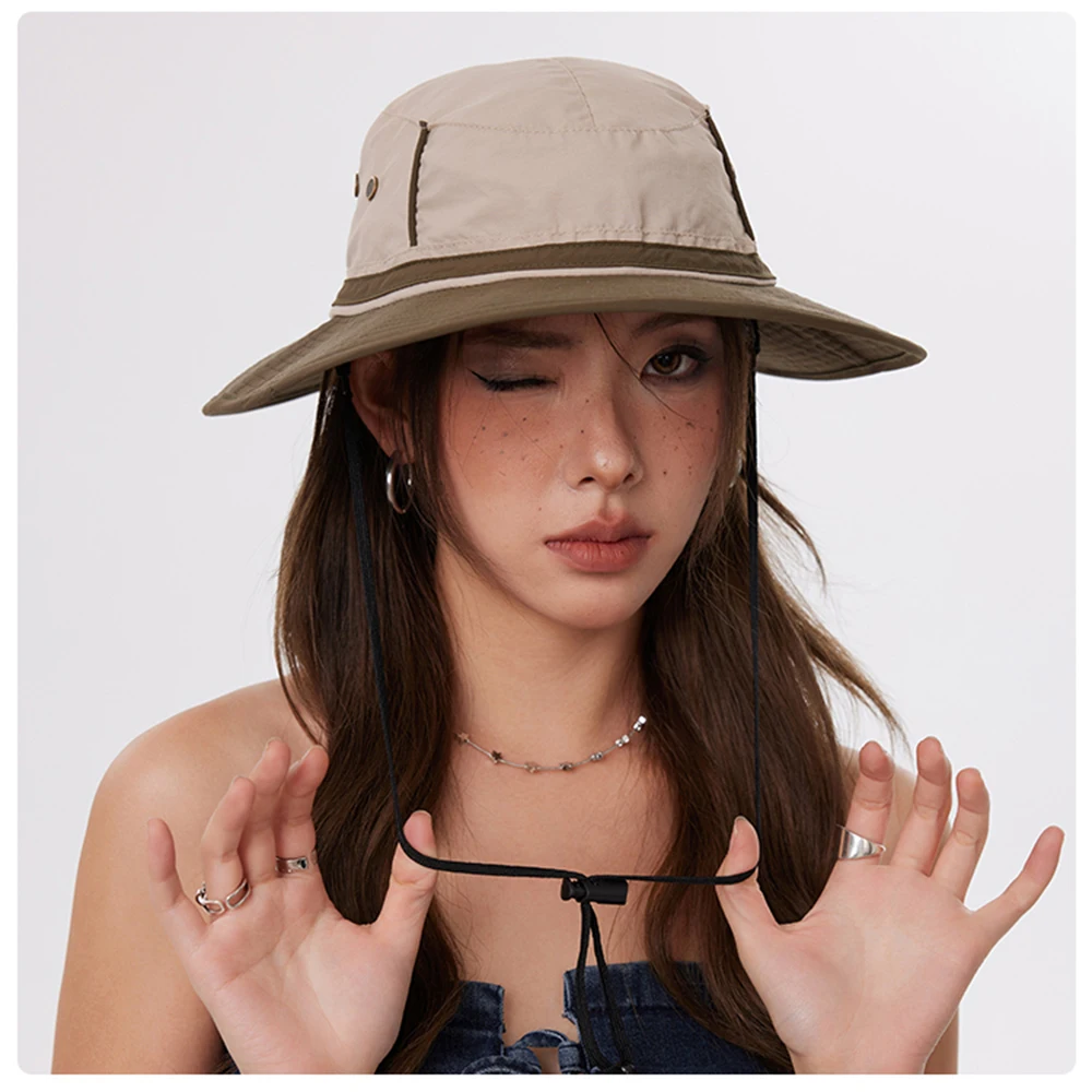 

2023 Versatile hat man hat camping cap Fishing hats bucket hat Summer hat Hiking hat Women hat Visor hat Big size hat top hats