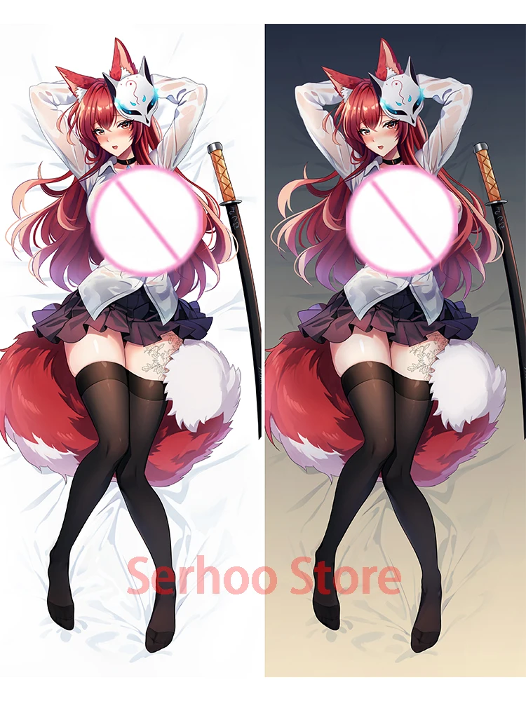 

Dakimakura anime дакимакура Черные чулки Dakimakura для девушек Двусторонняя аниме наволочка в натуральную величину кровать Сексуальная наволочка