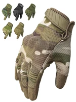 Men Riding Gloves Cycling Bike Full Finger Motos Racing Gloves Antiskid Screen Touch Outdoor Sports Tactical Gloves Protect Gear 1