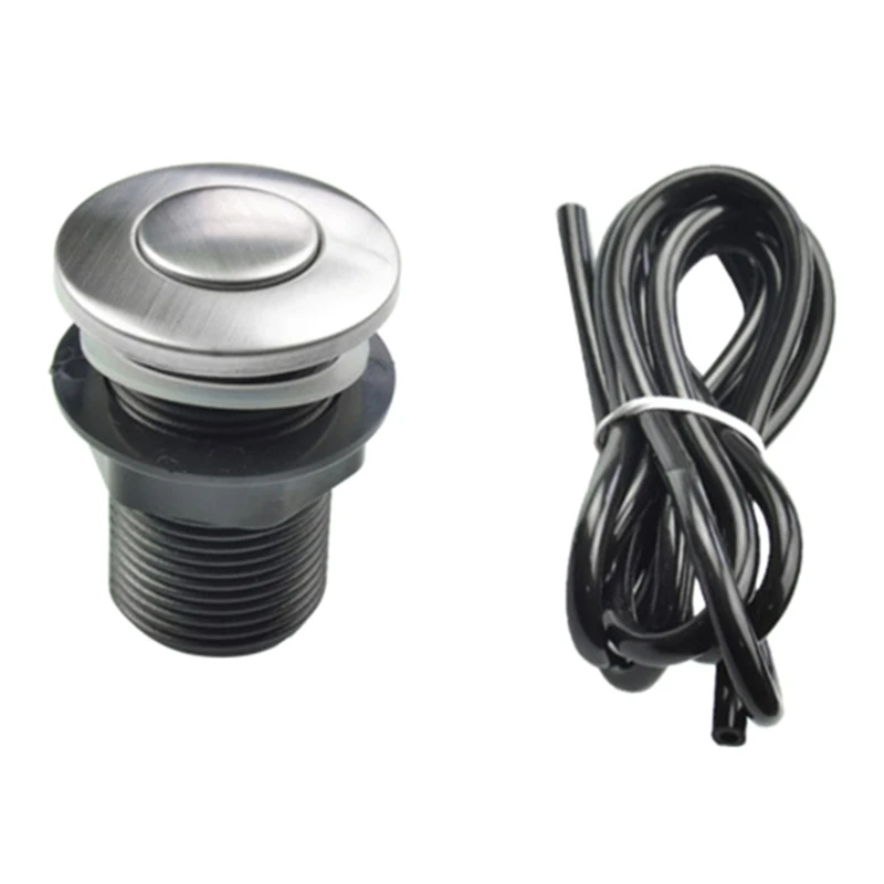 On/Off Push Air Button Switch for Bath Spa Jet Tub Disposal Tubing Pneumatic Air Pressure Switch Knob Kit air pressure switch