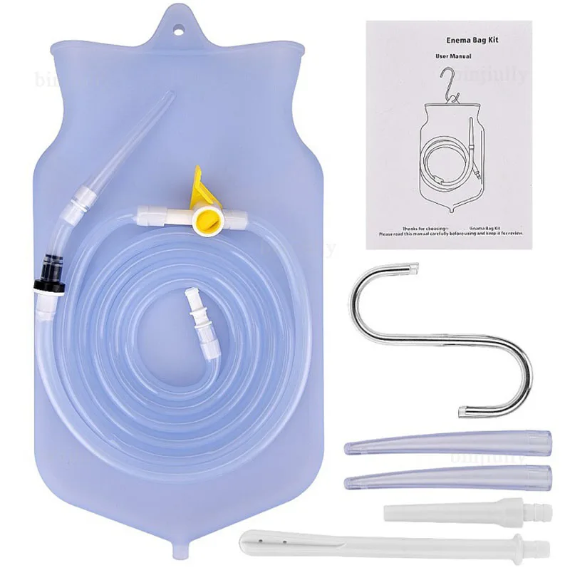 Insulated bag type enema flusher enema bag flush intestinal flush cooler coffee