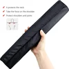 Barbell Squat Pads for Weight Lifting Neck & Shoulder Protector Pad with Securing Straps Lunges & Hip Thrusts Foam Barbell Pad 4