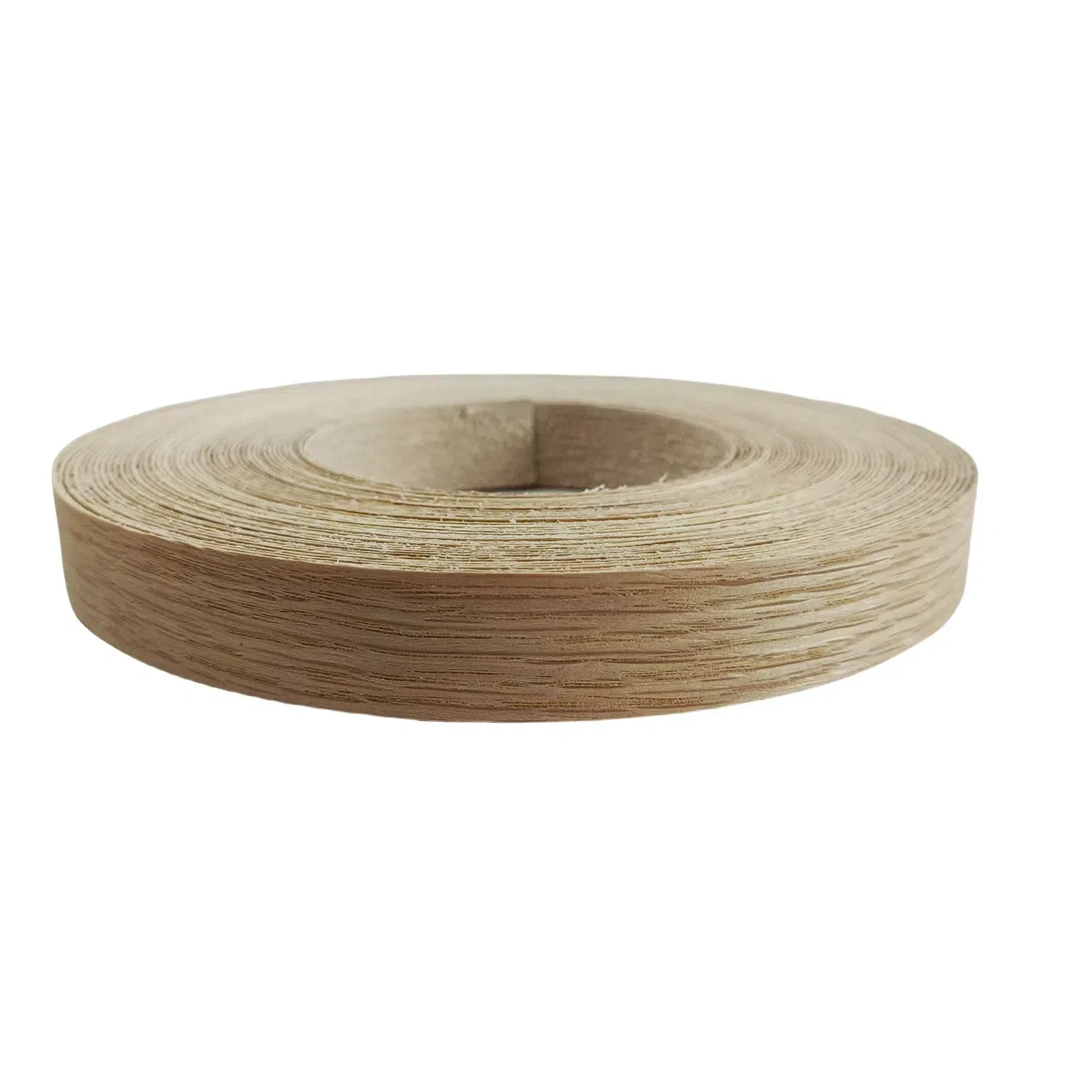 Real White Oak Edge Banding Pre-glued Iron On Wood Veneer Roll Backed with Hot Melt Adhesive Plywood Edging Trim For Furniture furniture edging tape decorative edge strip wood veneer