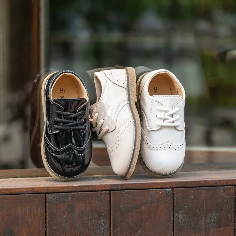 Kids Casual Shoes Girl New Sneakers Baby Boy Girl Leather Shoe