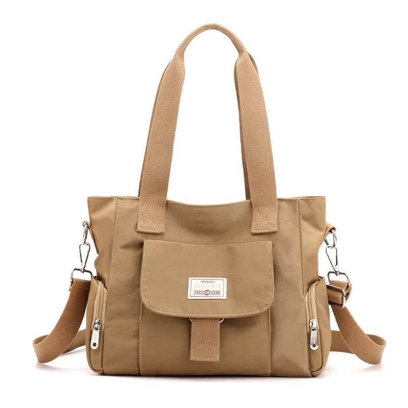 2022 New Women's Handbags Multi-layered Lightweight One-shoulder Messenger Bag Oxford Cloth Large-capacity Women's Handbag 