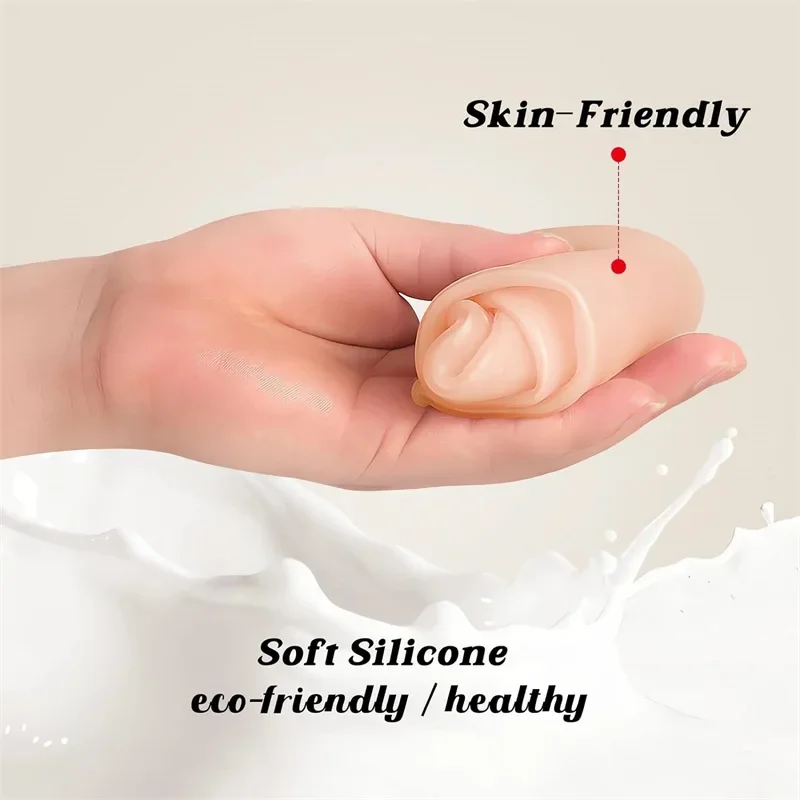 1Pair Reusable Silicone Foot Care Socks Moistrizing Spa Gel Gloves Exfoliating Moisturizing Anti Dry Cracked Plantar Hand Care T 4