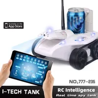Rc Tank Toys With 0.3mp Hd Camera Intelligent Wifi Fpv 50mins Battery Life Gravity Sensor Wi-fi Rc Tank Car Children's Toys Gift 2