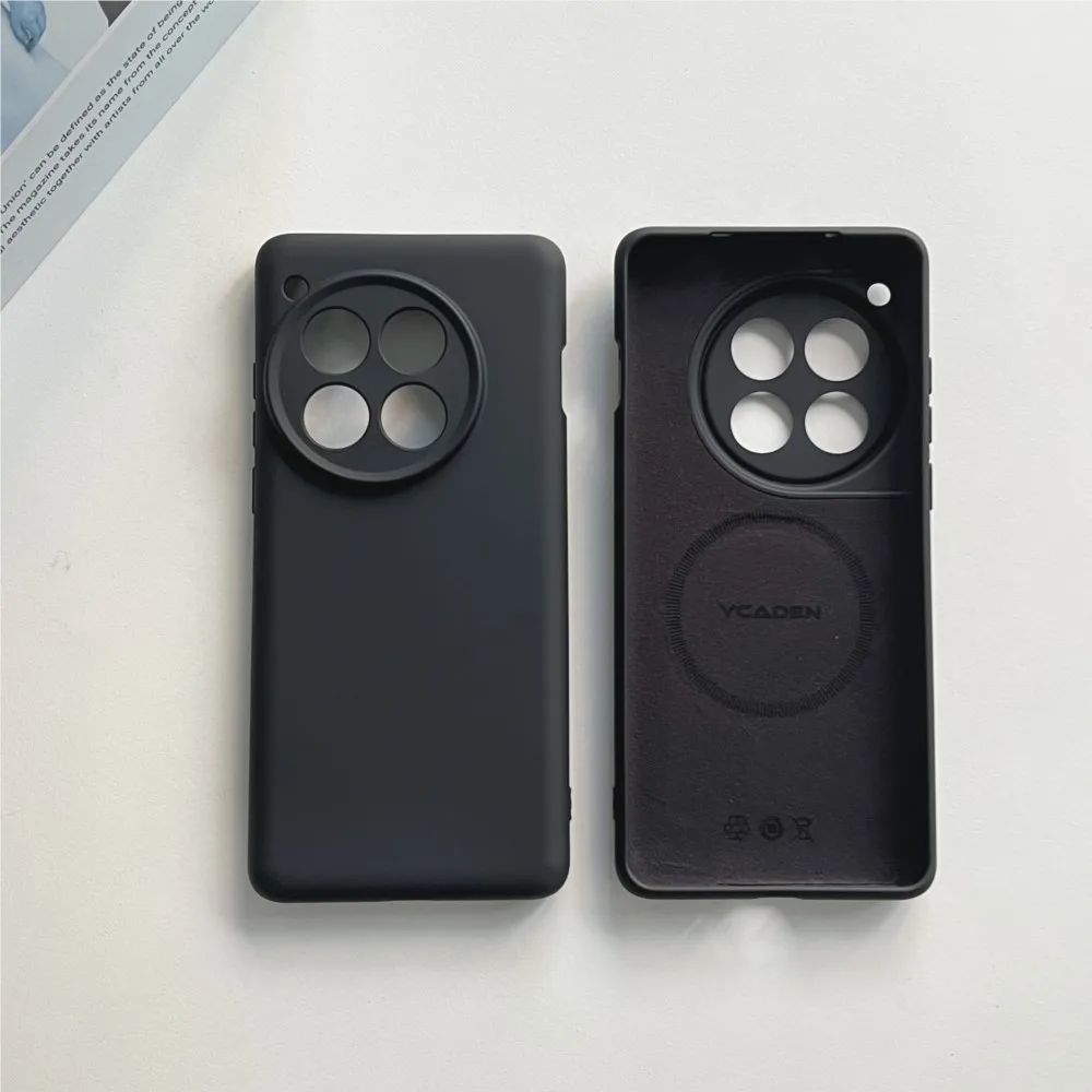 Wireless Charging Magsafe Liquid Silicone Phone Case with Magnetic Slim Design and Camera Protection