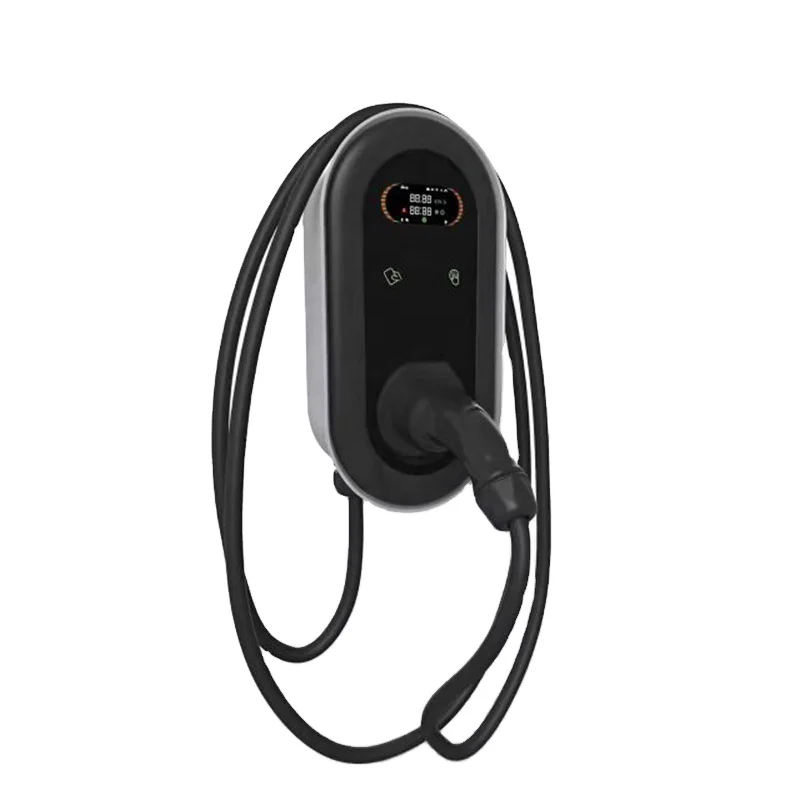 Caricabatterie Ev Domestico 7Kw 32A Ev Caricabatterie Portatili Schermo Lcd Ev Wallbox