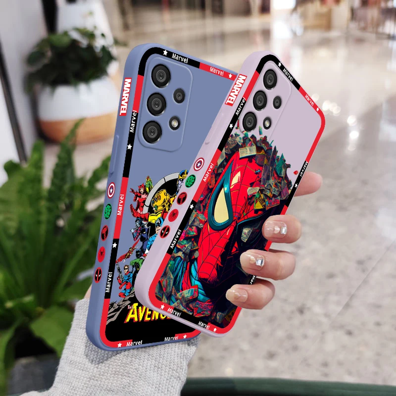 Avengers Samsung A21s 360 Cover Official Marvel Avengers Logo 3D Case