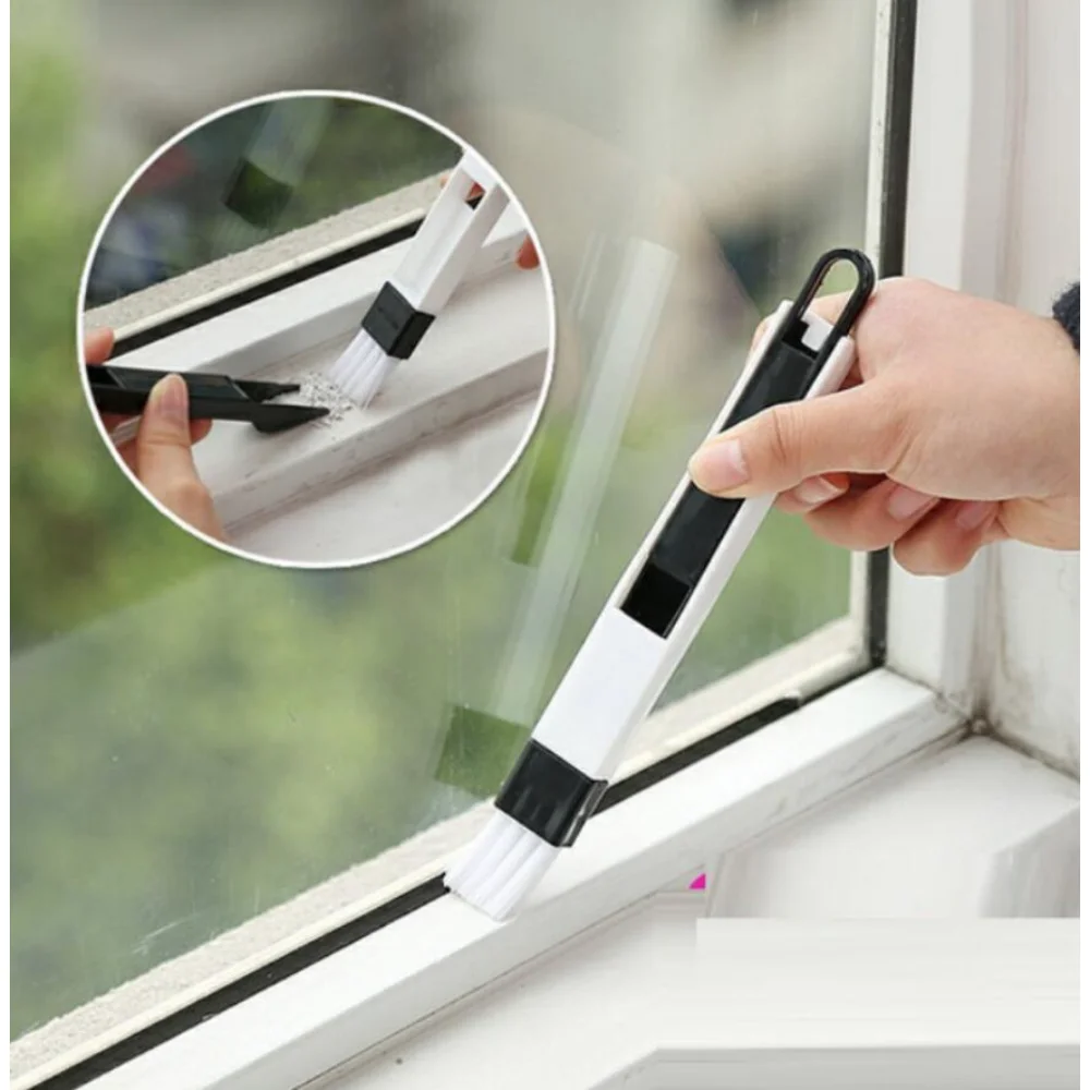 

Nooks and Crannies Dust Shovel Window Track Cleaner Computer Alcove Keyboard Cleaning Brush Cleaning Track Gaps Tool Accessories