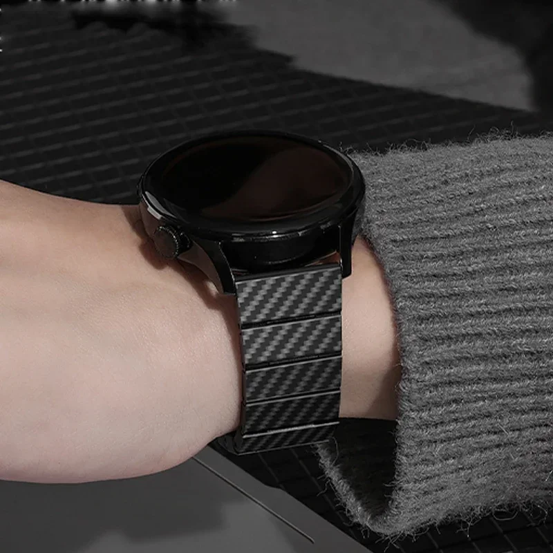 Carbon Fiber Strap - Premium 20mm/22mm Bracelet Band