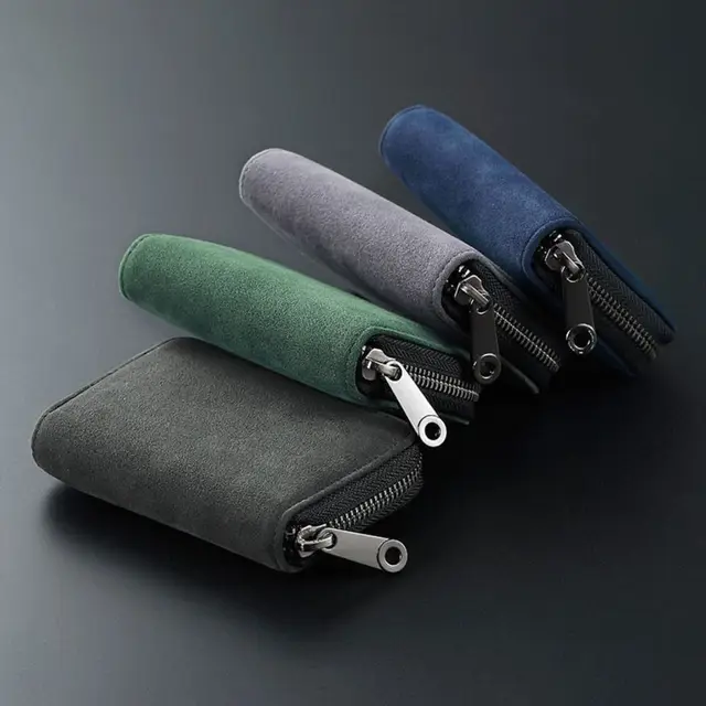 Multifunctional Card Bag 11 Cards Slot Credit Card Holder Anti Demagnetization Wallets Cards Cover Zipper Card Wallet for Men 5