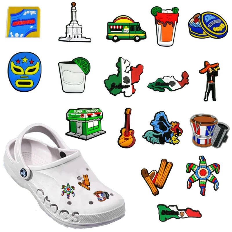 Charms Crocs Musical Instruments | Accessories Crocs Sandals | Crocs Charms  Mexico - Shoe Decorations - Aliexpress