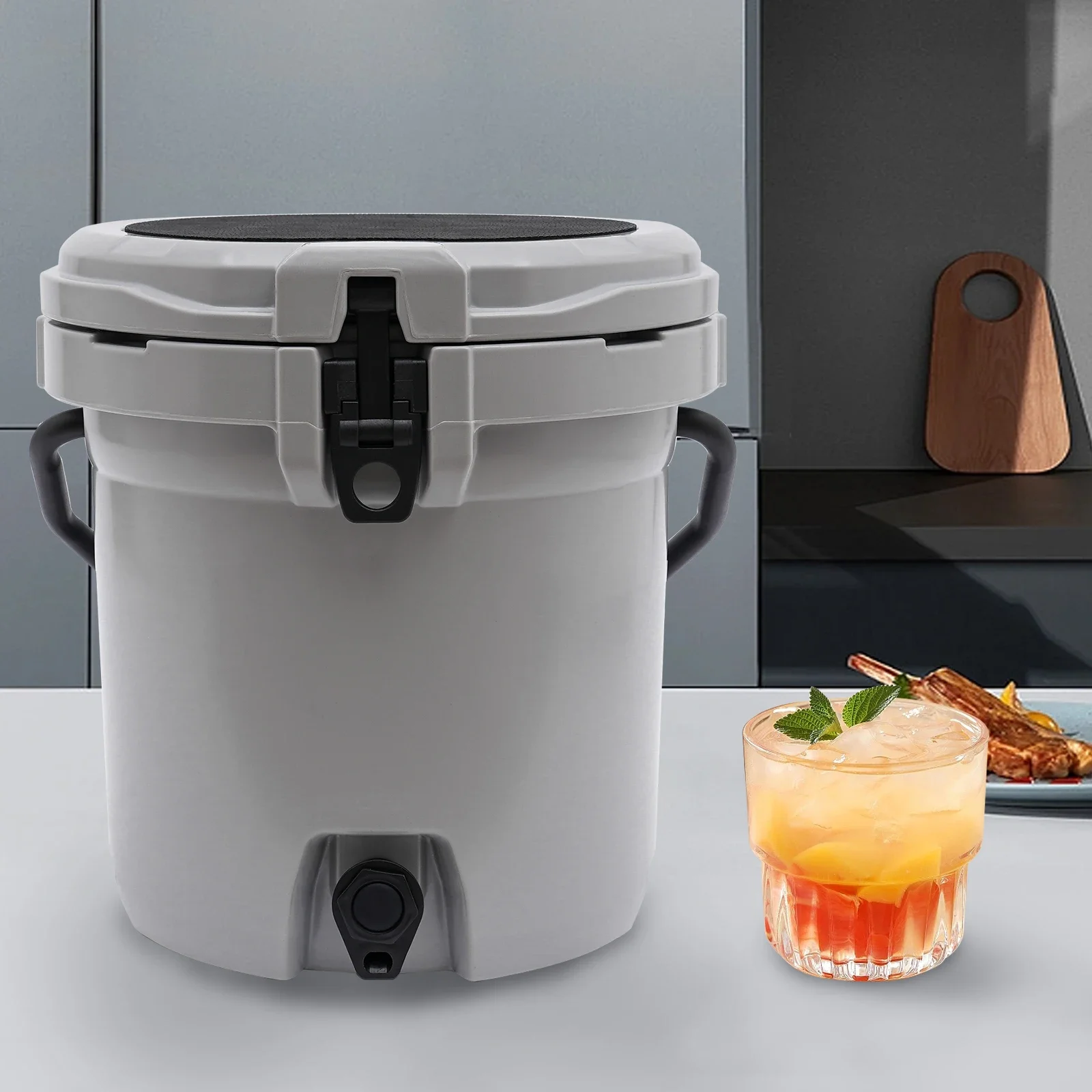 مبرد إبريق ماء سعة 5 جالون، عازل حراري يدوم طويلاً...