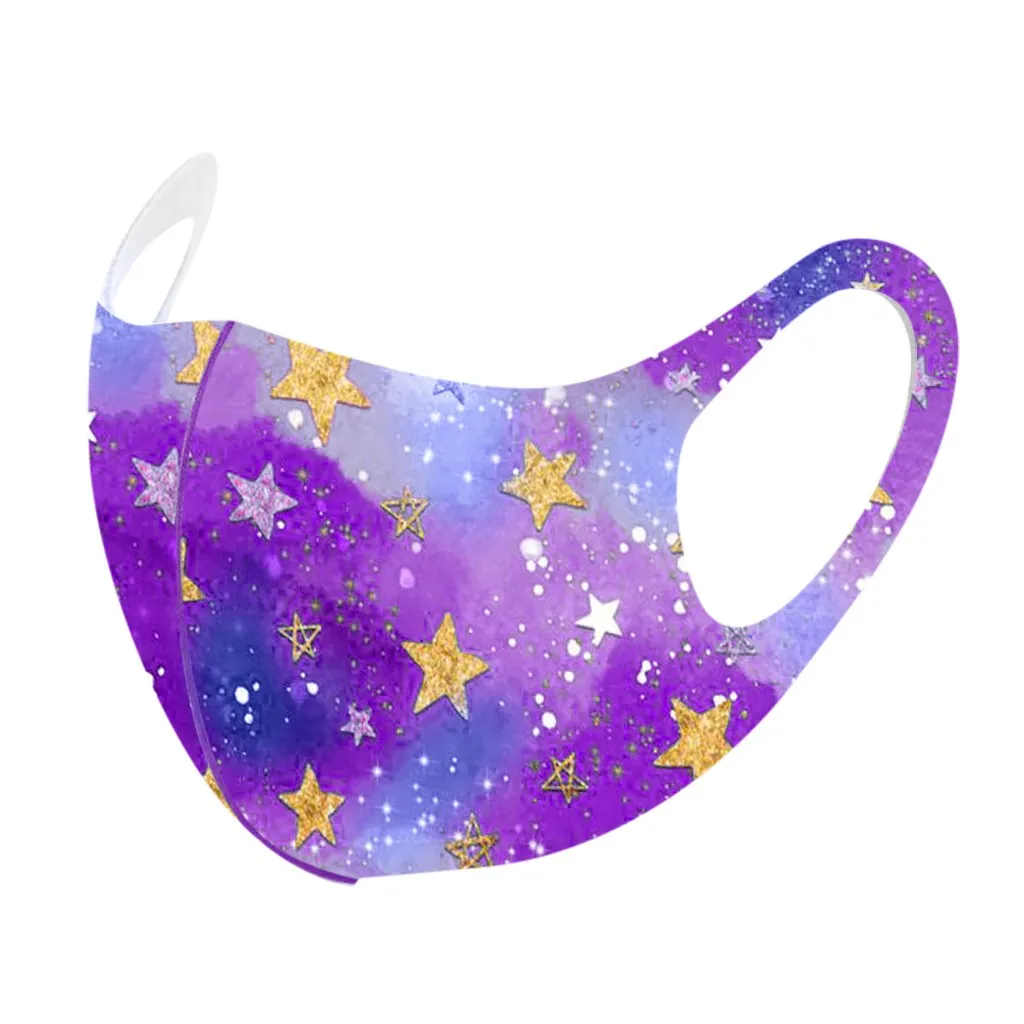 1PC Children's Windproof Reusable Printed Face Mask