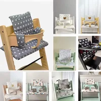 Seat Cushion for Infants Baby High Chair Cushion,Cartoon Bear Chair Back Cushion and Seat Cushion,High Chair Accessories