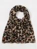 Leopard Scarf Imitation Cashmere Neckerchief For Women Winter Top Selling Scarf Neck Cover Outdoor Windproof Neckerchief 6