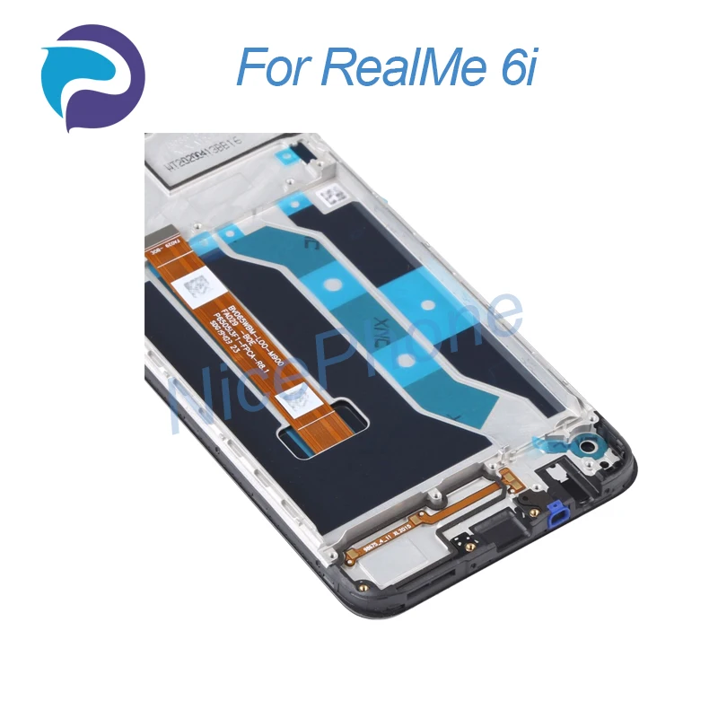 Pro realme 6I LCD obrazovka + dotek digitizér displej RMX2040 1600*720 pro realme 6i LCD obrazovka displej