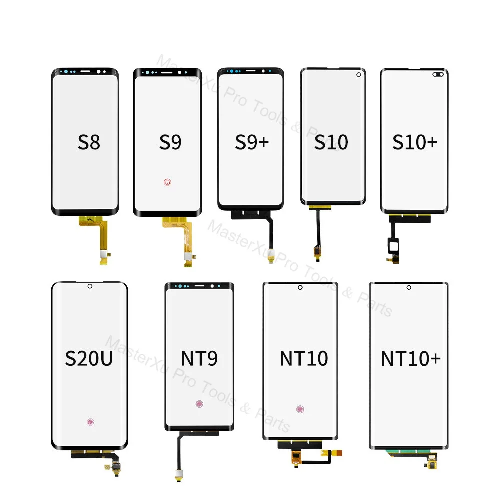 

Топ TP сенсорный для Samsung S8 S9 S10 Plus Note9 Note 10 S20U стекло с OCA клей дигитайзер ЖК-экран дисплей гибкий ремонт