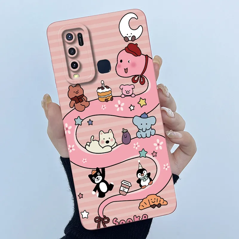 Fashion Simplicity Flower Soft Liquid Silicone Phone Case Cover
