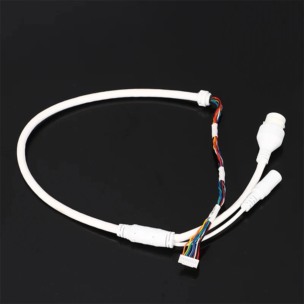 AT41 Hikvision Ip 카메라 호환 이더넷 Lan 케이블 Poe RJ45 10 핀 10 코어 2Pcs 네트워크 케이블 2Pc