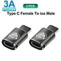 2x 3A C to ios Male