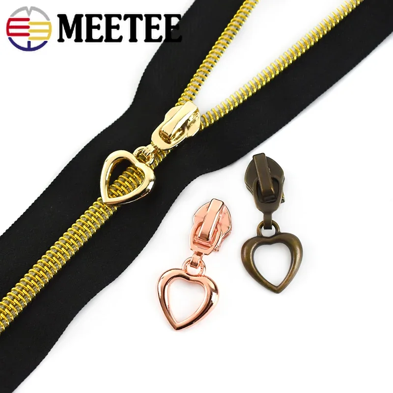 5/10/20Pcs 5# Zipper Sliders Nylon Zippers Tape Jacket Clothes Zips Head Pulls Repair Kit DIY Bag Sewing Decor Accessories zipper repair kit zipper pullers zipper sliders zipper heads zipper accessories