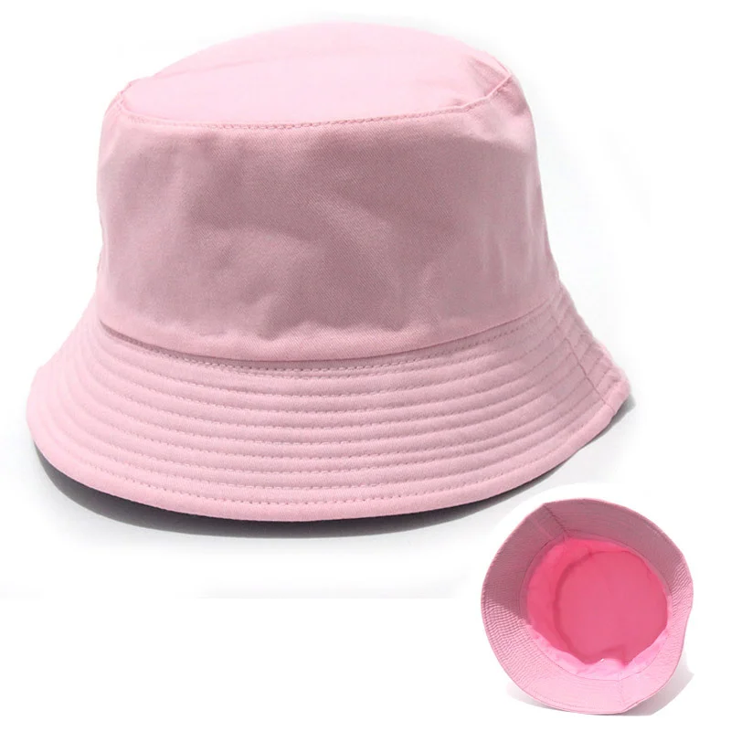 

NEW Unisex Double Side Bucket Hat Women Girl Foldable Sunscreen Panama Hip Hop Summer Beach Cap Headwear панама женская
