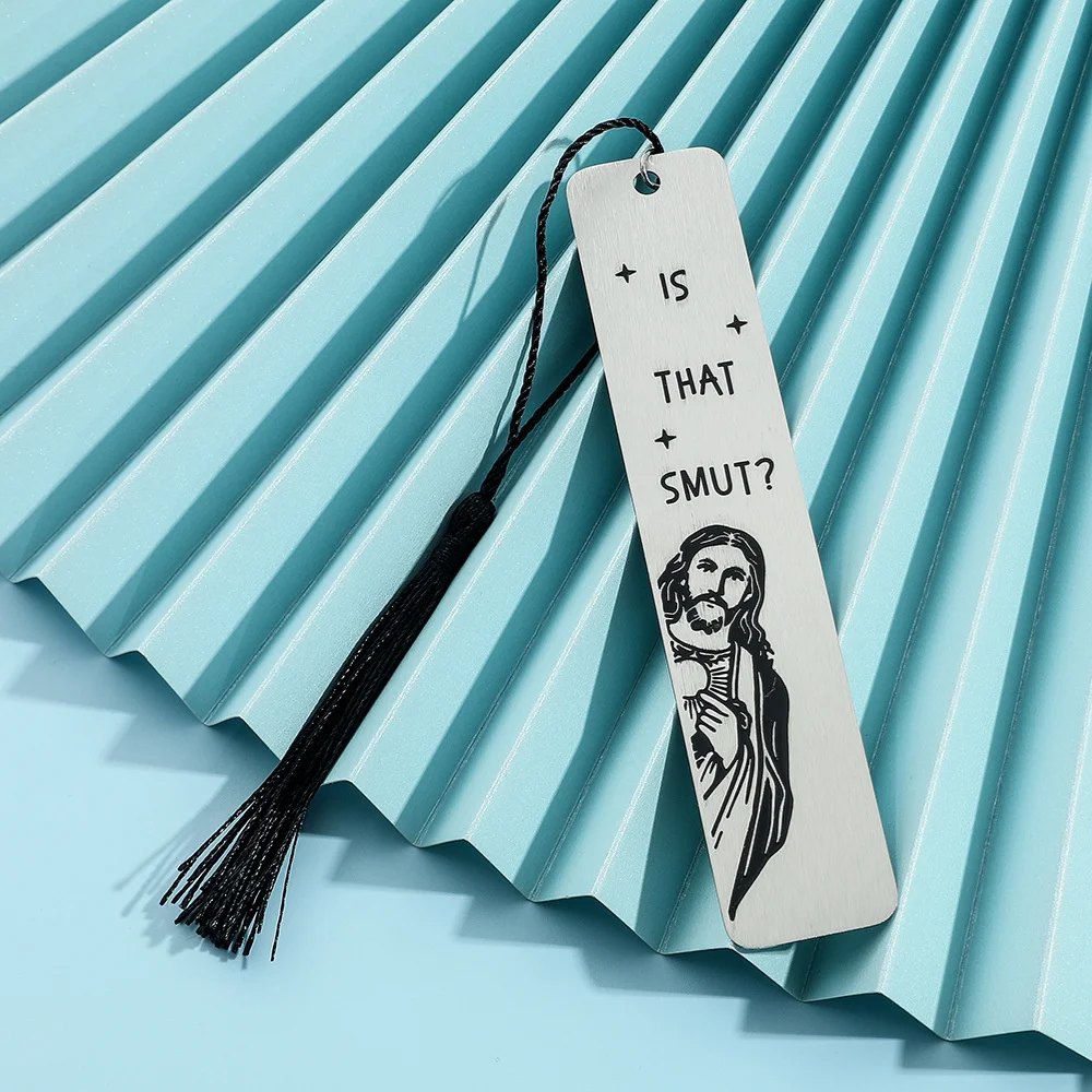 1pcs Jesus Retro Bookmark Metal Bookmarks Aesthetic Stationery Student School Supplies Book Lover Gifts Beautiful Blessings