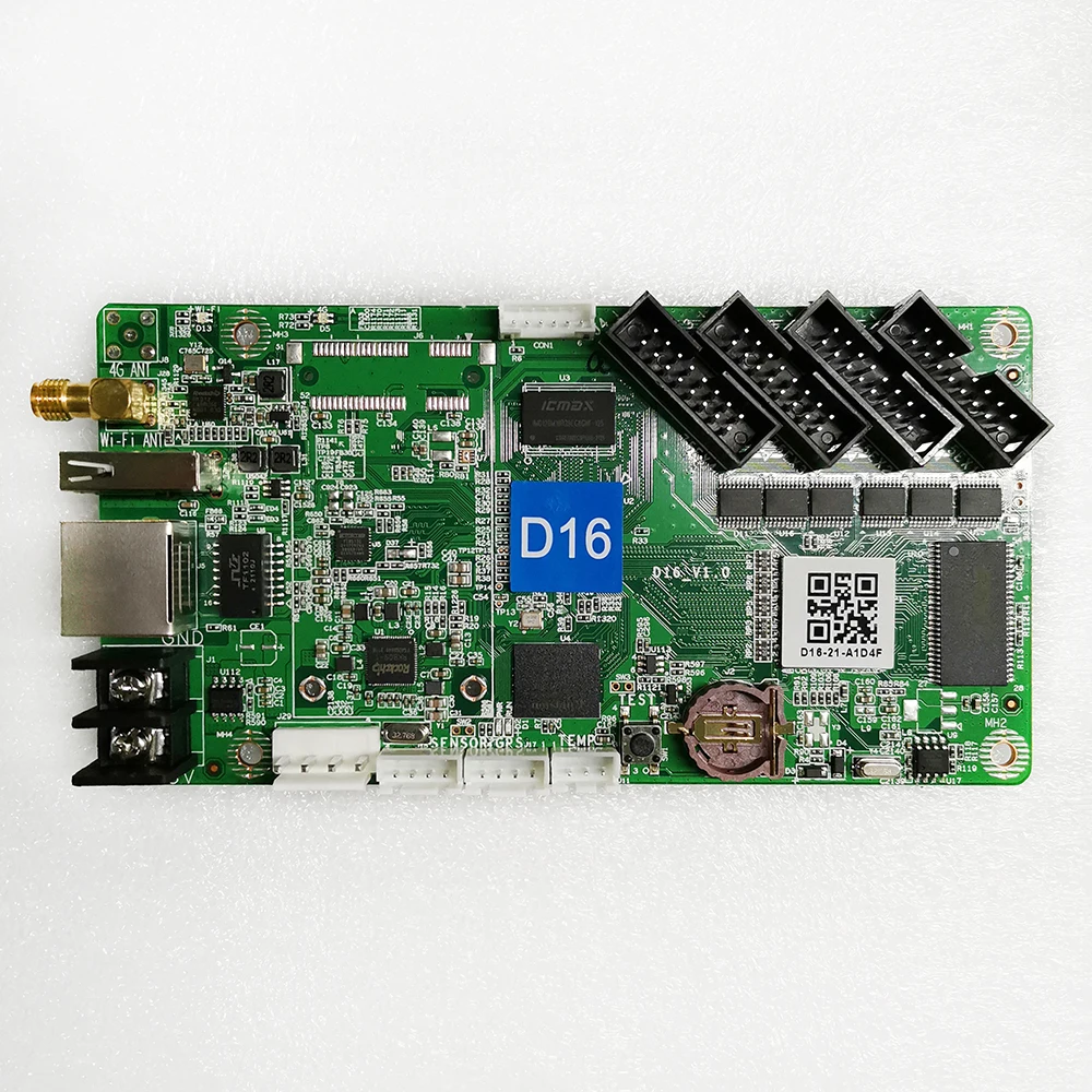 HDD16 LED Display control card With WIFI USB LAN RJ45 Full Color LED