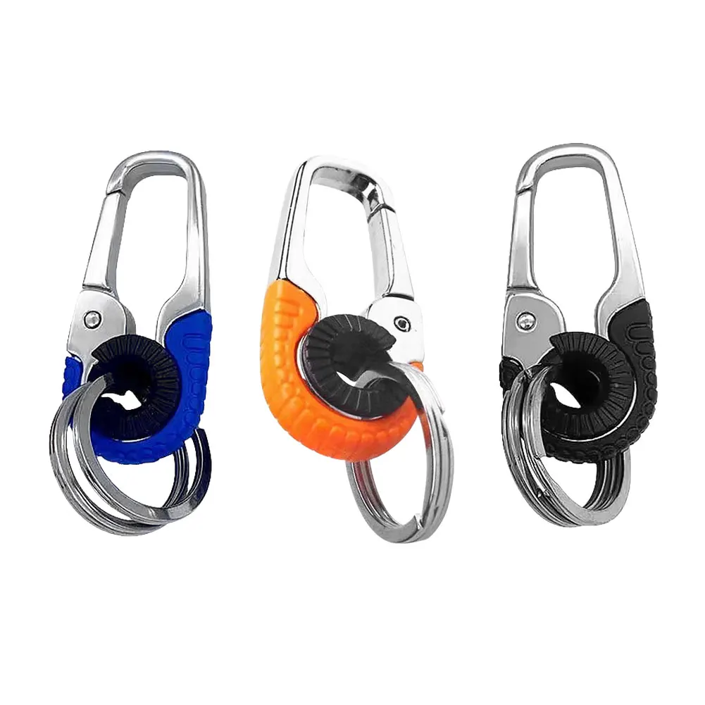 Key Holder Ring Bag Men's Business Car Lock Key Card Wristlet Keychain With  Metal Luxury DIY Handmade Brand Keychains Lanyard - AliExpress
