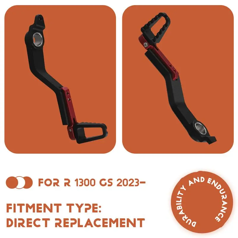 BMW R1300GS R 1300GS R1300 GS 수정 액세서리용으로 조절 가능한 오토바이 리어 브레이크 레버