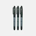 3pcs black