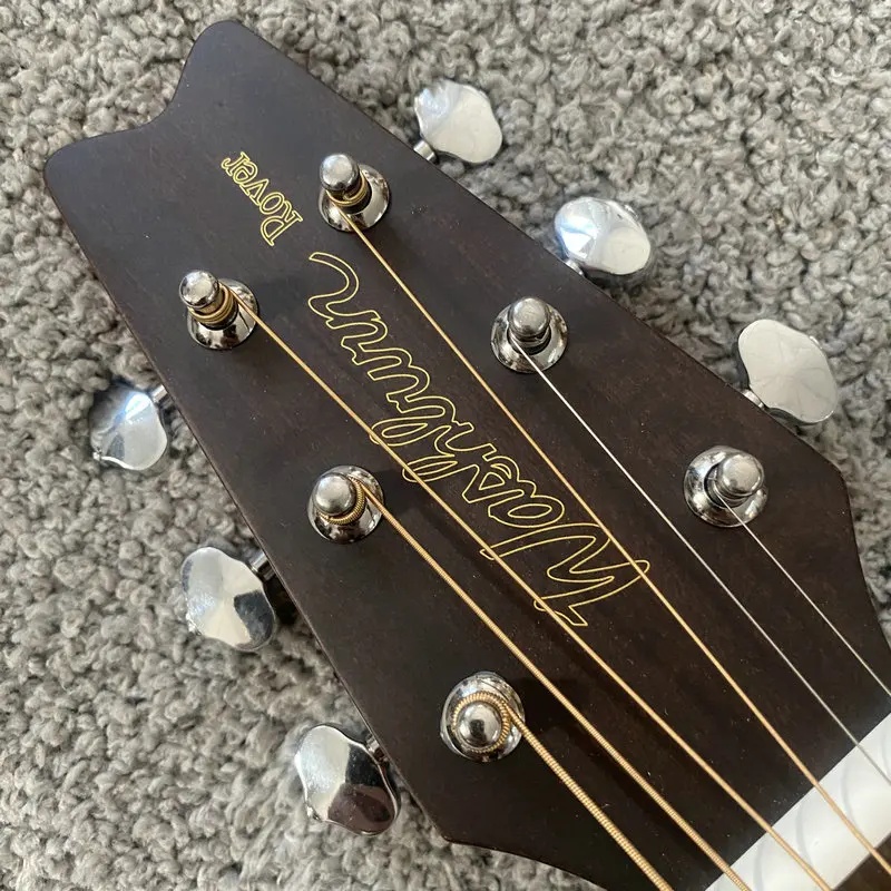 ウォッシュバーンローバー-ソリッドトップトラベルアコースティック