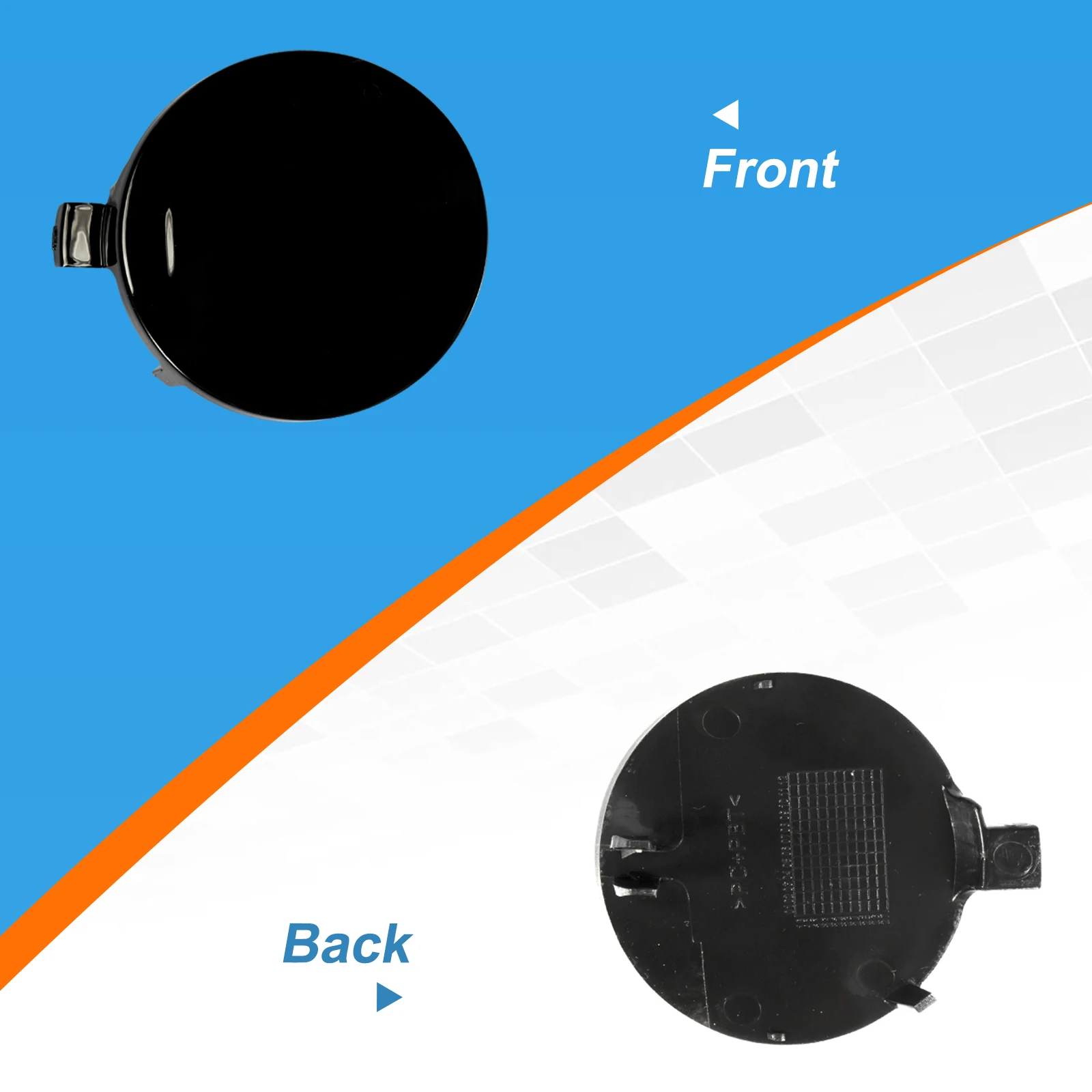 Front Bumper Tow Hook Cover Cap Towing Eye For VOLVO XC60 2009 2010 2011 2012 2013 39854961 30763409
