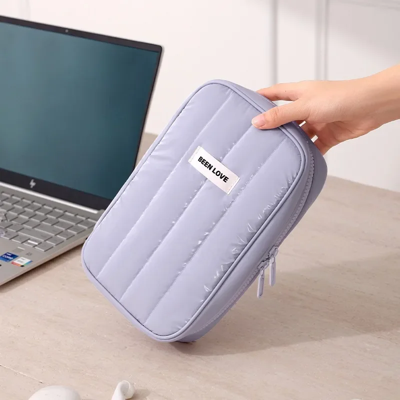 New Women's Cosmetic Bag Portable Storage Bag Large Capacity Luxury makeup bag travel organizer Essentials Toiletry