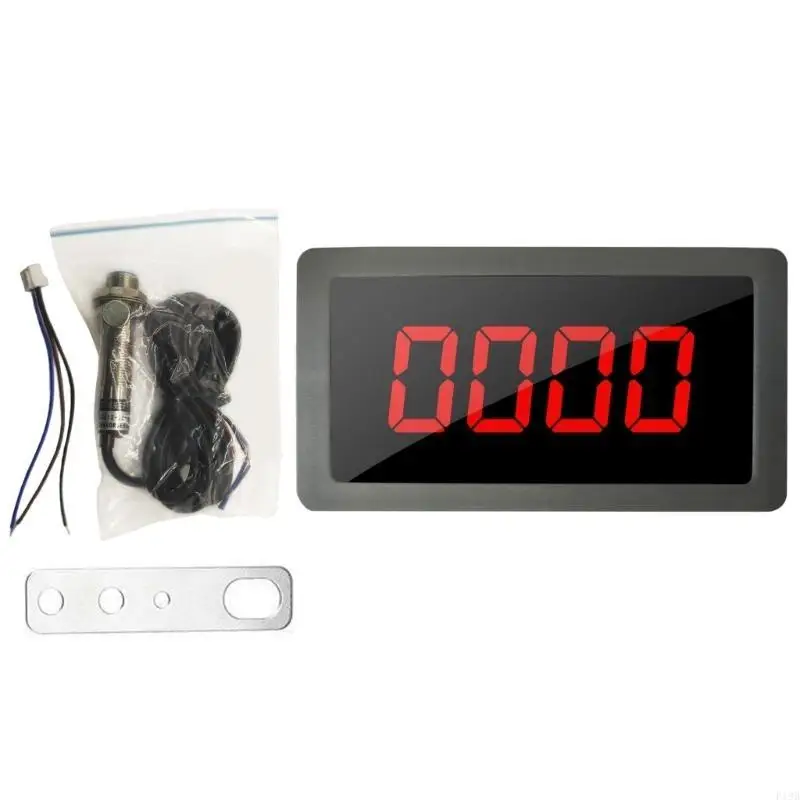 F19B 디지털 속도 속도 측정기(홀 센서 포함) 모터 타코미터용 LED 타코미터